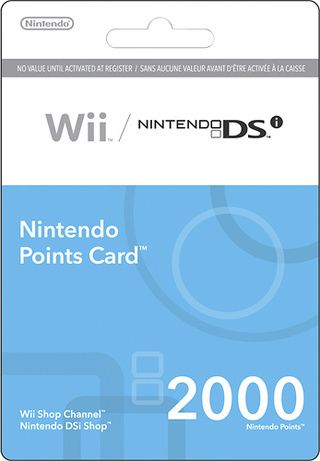 2000 Nintendo Points USA/Canada